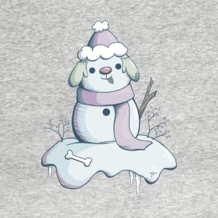 Winter Snow Pup T-Shirt